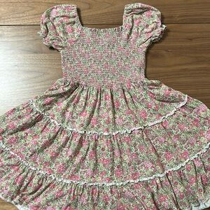 Polo Ralph Lauren Floral Smocked Cotton Jersey Dress
Size M(8/10) Spring